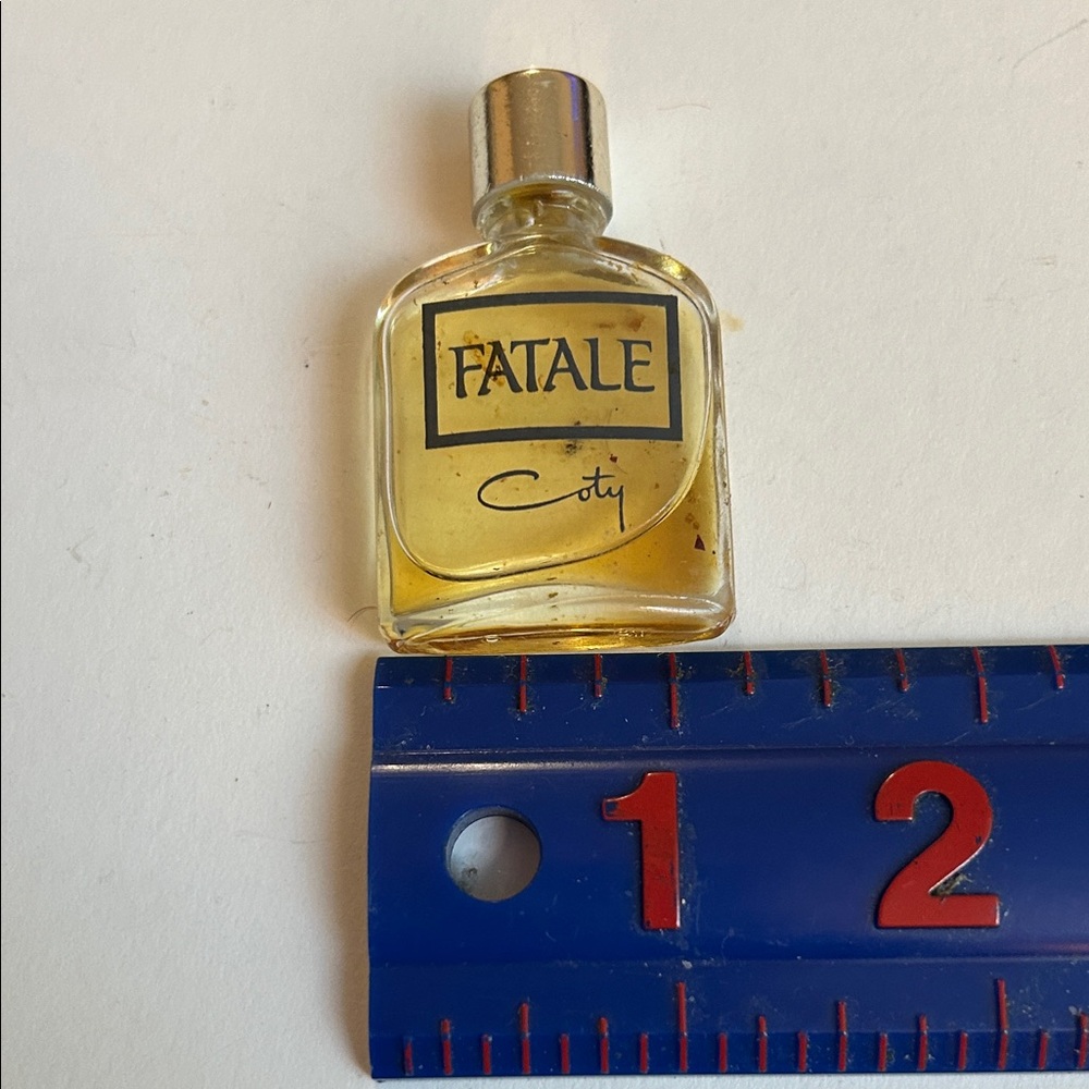 Fatale City Perfume Mini Bottle 1/2 full
